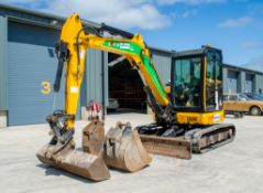 JCB 8055 5.5 tonne rubber tracked midi excavator Year: 2017 S/N: 1924865 Recorded Hours: 2397 piped,