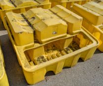 Plastic twin drum holder