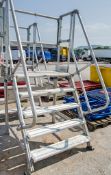 Zarges 5 tread access steps EXP5105