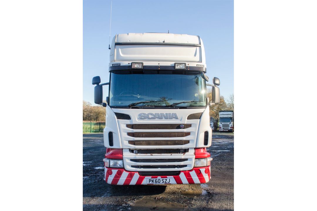 Scania R440 Topline 6 x 2 26 tonne curtain sided draw bar lorry Registration number: PK60 SZJ Date - Image 5 of 25