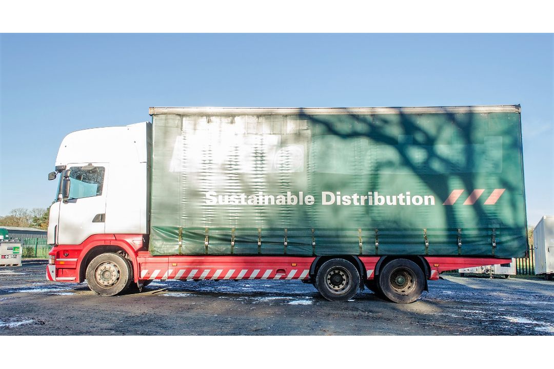 Scania R440 Topline 6 x 2 26 tonne curtain sided draw bar lorry Registration number: PK60 SZJ Date - Image 7 of 25