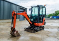 Kubota KX016-4 1.6 tonne rubber tracked mini excavator  Year: 2017 S/N: 61038 Recorded Hours: 1802