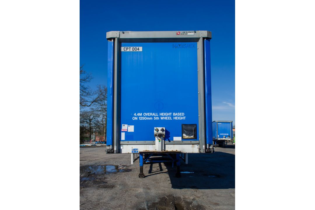 Lawrence David 13.7 metre tri-axle curtain sided trailer Year of Manufacture: 2015 Ident Mark: - Image 5 of 16