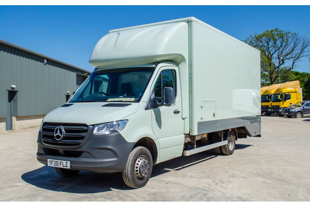 Mercedes Benz Sprinter 516 2.2 CDI LWB Automatic covered single car transporter  Registration - Image 1 of 30