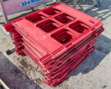 23 - plastic barriers and 41 - plastic feet