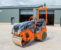 Hamm HD8 double drum ride on roller Year: 2014 S/N: H1992669 Recorded Hours: 850 A633675