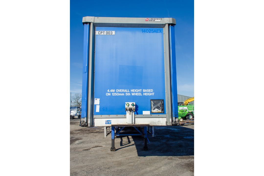 Lawrence David 13.7 metre tri-axle curtain sided trailer Year of Manufacture: 2015 Ident Mark: - Image 5 of 15