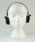 Pair of Second World War German radio headphones
