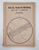 Hermann Geyer, German General. Scarce signed booklet.