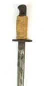 British Bayonets - 1907 Pattern, Brown-Bess socket-type bayonet and a No. 4 MkII bayonet