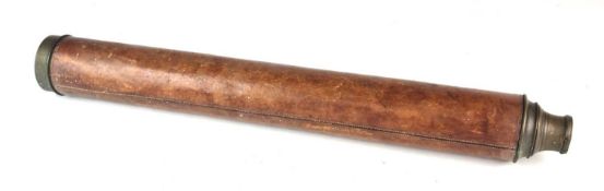 Mid-19th Century single drawer telescope by King, Bristol