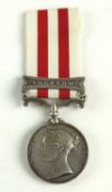 Indian Mutiny Medal 1857-58 with Lucknow clasp (re-named)