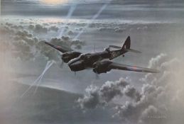 Aviation. A group of seven prints, including five signed limited editions.