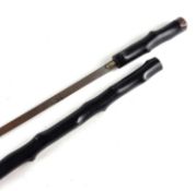 Victorian gentleman's sword cane