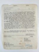 ROYAL ARMY SERVICE CORPS - an interesting archive of approximately sixty World War II documents