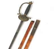 A mid-19th century English smallsword