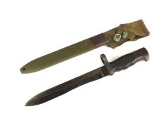 Spanish M1969 CETME Bayonet / Portuguese M1904 Bayonet and scabbard