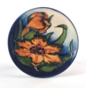A small Moorcroft 'Spiraxia' plate