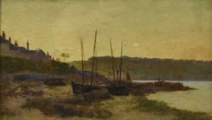 Henry Martin (1835-1908) Pair of Newlyn Coastal Landscapes