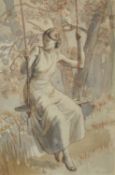 Randolphe Schwabe (1885-1948) The Swing