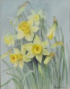 Three Still Life watercolours by Mary Podmore and Clare Winteringham