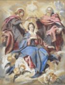 Hercules Brabazon Brabazon (1821-1906) Coronation of the Virgin after Velasques