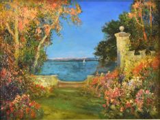 Thomas Edwin Mostyn ROI RWA RCA (1864-1930) An Italian Garden