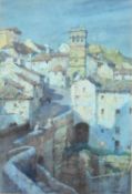 Albert Moulton Foweraker (1873-1942) Moonlight, The Old Bridge, Ronda
