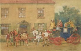 William Henry Wheelwright (1857-1897) The London Coach