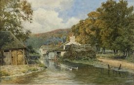 Wilmot Pilsbury (1840-1908) Golden Autumn