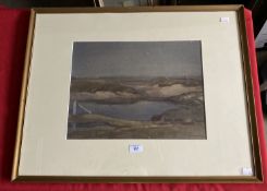 S.J. Lamorna Birch (1869-1955): Watercolour, The Clay Pits, signed bottom right, bears labels to