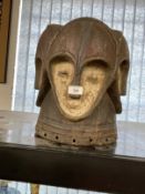 Tribal Art: Fang Ngonton mask.