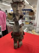 Tribal Art: Mambila figure.