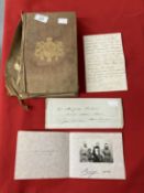 Militaria: HRH Henry Duke of Gloucester letter - Christmas card to General Ralph Eastwood, receipt