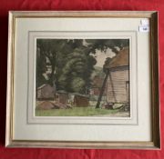 Randolph Schwabe (1885-1948): Pencil and watercolour Shiplake Rise, signed R. Schwabe lower left and