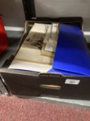 Stamps: Stockbook and album containing many unused George VI and Elizabeth II including unusual