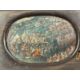 Continental School: Miniature of a Biblical scene on copper contained in a treen box with sliding - Image 2 of 5