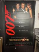 Movies: Goldeneye oversize double sided display poster possibly for use in a bus stop. 69ins. x