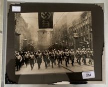 Photograph-Third Reich Militaria: Adolph Hitler November 1923, Bear Hall Putsch Munich, rare