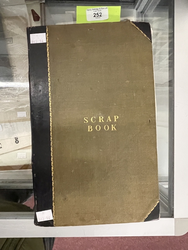 19th cent. Ephemera: Victorian scrapbook/journal dated 1879 sixty pages of miscellaneous scraps with - Image 3 of 9