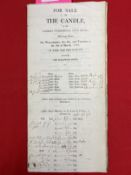 Early 19th cent. Hudson's Bay & North West Company-Catalogue-For Sale by Candle at the London