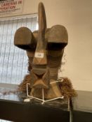 Tribal Art: Songye mask.