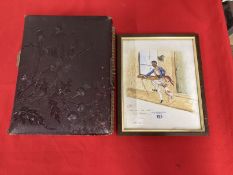 19th cent. Album of Carte d'Visite of Victorian families and more formal single images contained