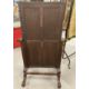 Mid 19th cent. Mahogany framed full length cheval mirror on pedestal supports with twin turned - Image 4 of 5