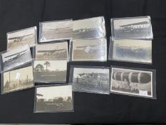 Aviation/WWI/Postcards: Eleven period aviation cards featuring various models including Null,