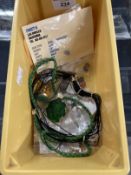 The Mavis and John Wareham Collection: Costume Jewellery: Collection of loose stones various types