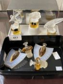 The Mavis and John Wareham Collection: 20th cent. Glass: Lalique Les Flacons miniatures, Sirenes