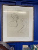 •Sir Matthew Smith CBE (1879-1959): Drawings in pencil and charcoal, seated and reclining nudes,