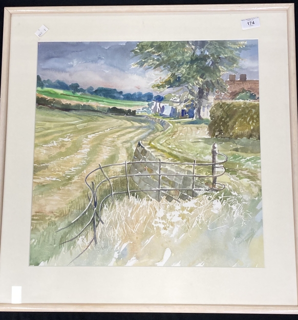 Sydney Greenwood (1913-2001). RWA, RI, FRSA: Goldsmith's College. Later studies in etching and