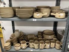 The Mavis and John Wareham Collection: 20th cent. Ceramics: Denby Coloroll, stoneware, mugs x 23,
